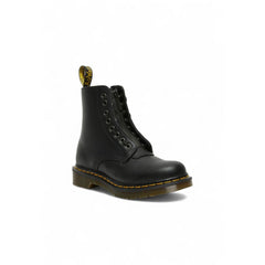 Botas de Piel Negra con Cordones Dr. Martens