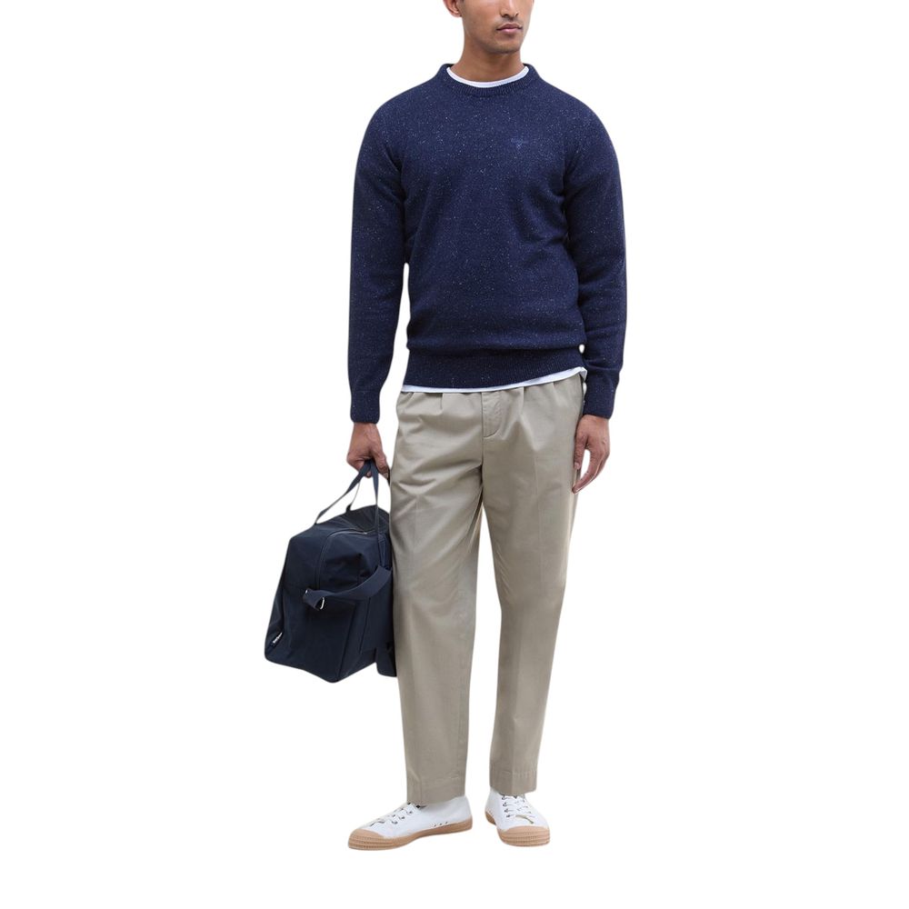 Barbour Modra Volna Pulover s Kapuco