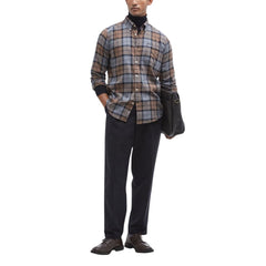 Cămașă Barbour Bej din Bumbac cu Model