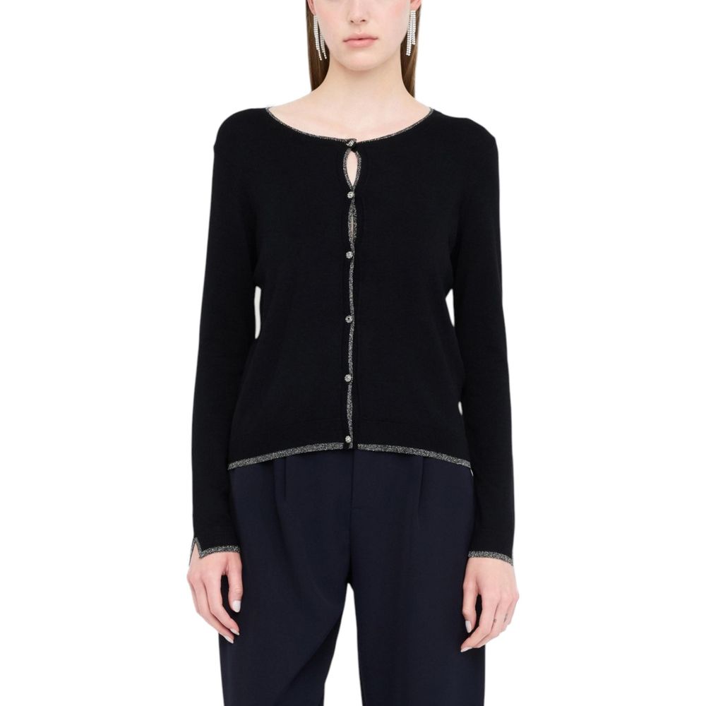 Liu Jo Cardigan Tessile Nero