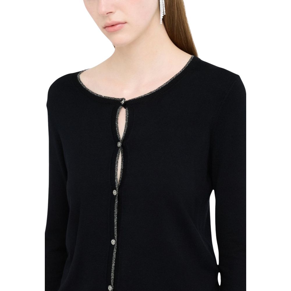 Liu Jo Cardigan Tessile Nero
