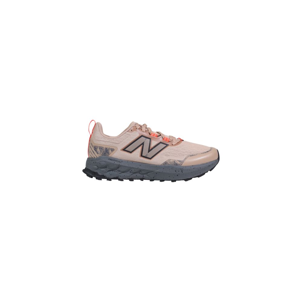 New Balance Beige Textile Athletic Sneakers