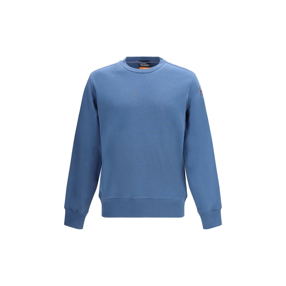 Parajumpers Blue Cotton Sweatshirt