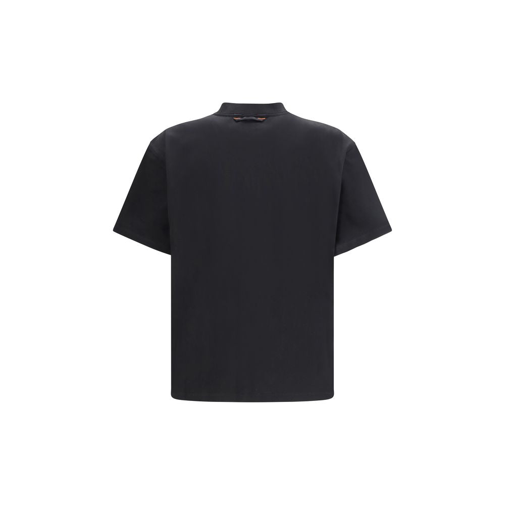 Parajumpers Black Cotton T-Shirt