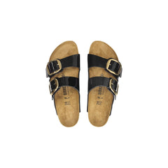 Birkenstock Black Synthetic Flat Sandals