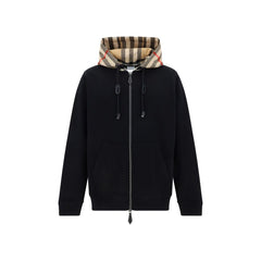 Burberry Black Cotton Sweatshirt