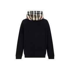 Burberry Black Cotton Sweatshirt