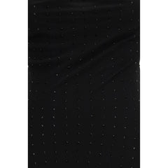 PINKO Black Polyester Cocktail Dress