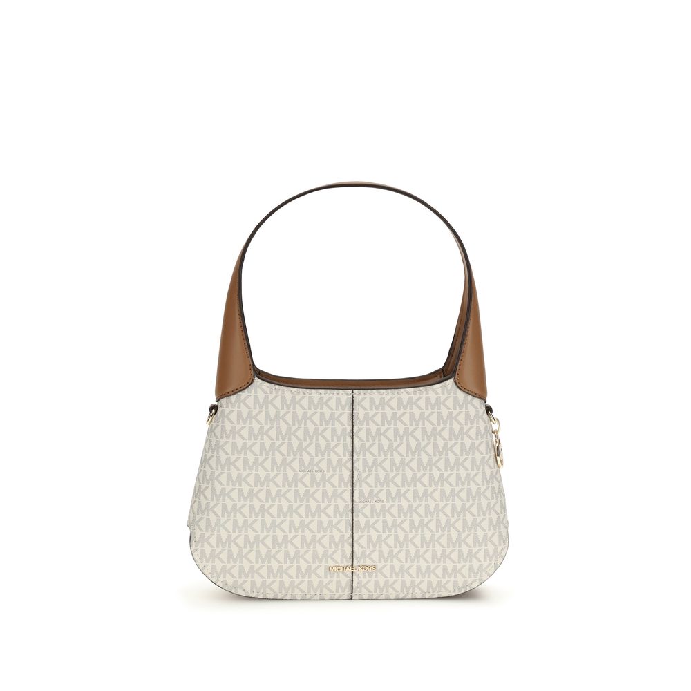 Michael Kors Beige Cotton Shoulder Bag
