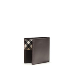 Burberry Brown Calf Leather Bos Taurus Wallet