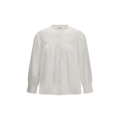Marant Etoile White Cotton Top