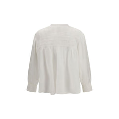 Marant Etoile White Cotton Top