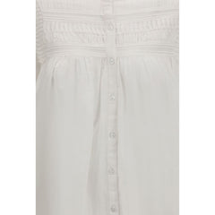 Marant Etoile White Cotton Top