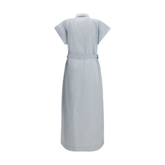 Jacob Cohen Blue Copper Long Dress