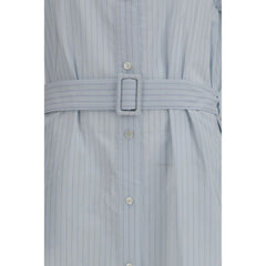 Jacob Cohen Blue Copper Long Dress