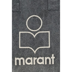 Isabel Marant Gray Cotton Shoulder Bag
