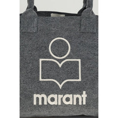 Isabel Marant Gray Cotton Shoulder Bag