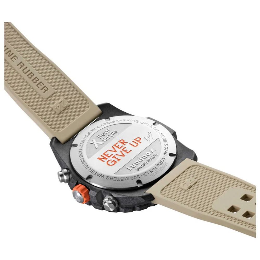 Luminox Beige Resin Sport Watch