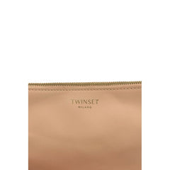 Twinset Pink Polyurethane Women Clutch