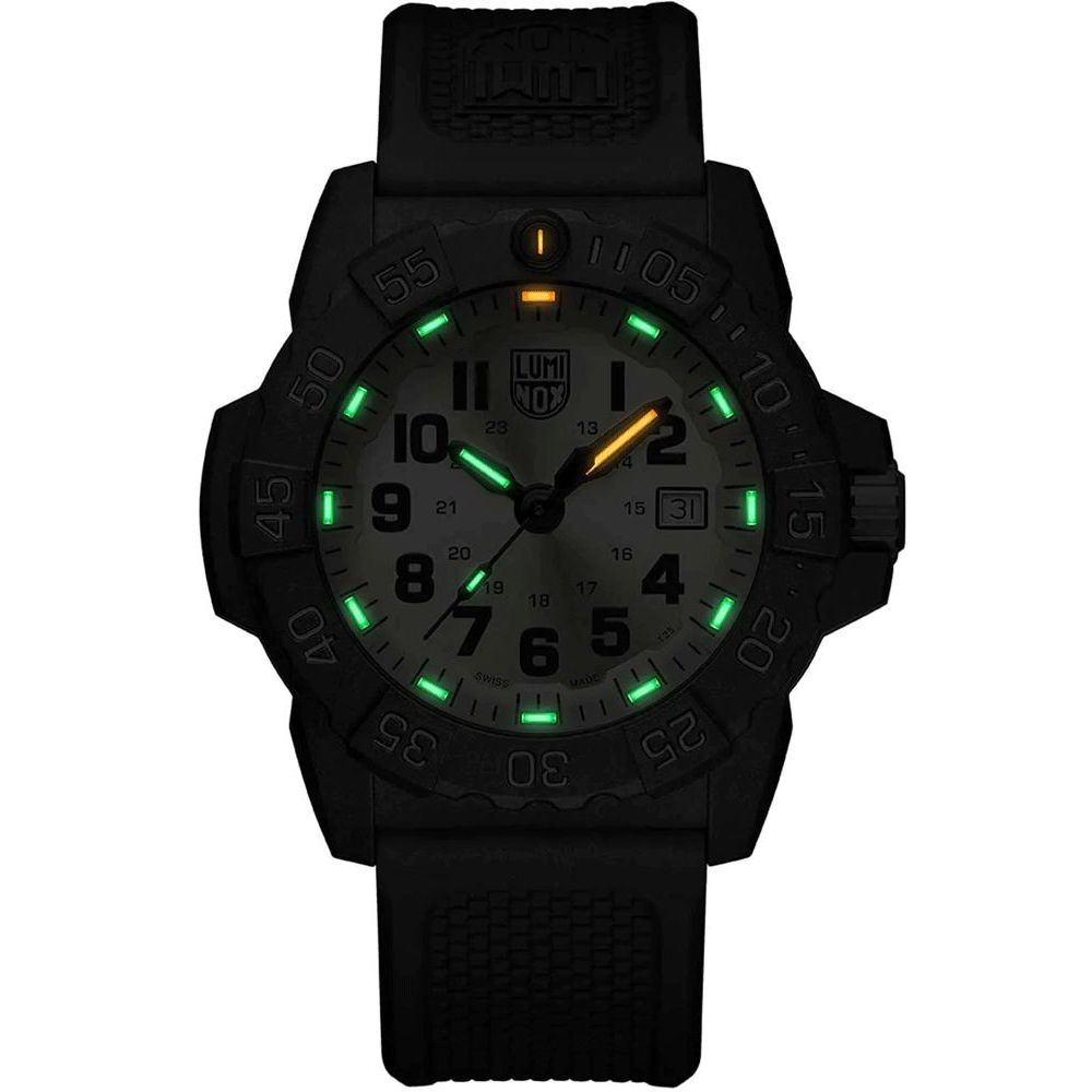 Luminox Black Rubber Sport Watch