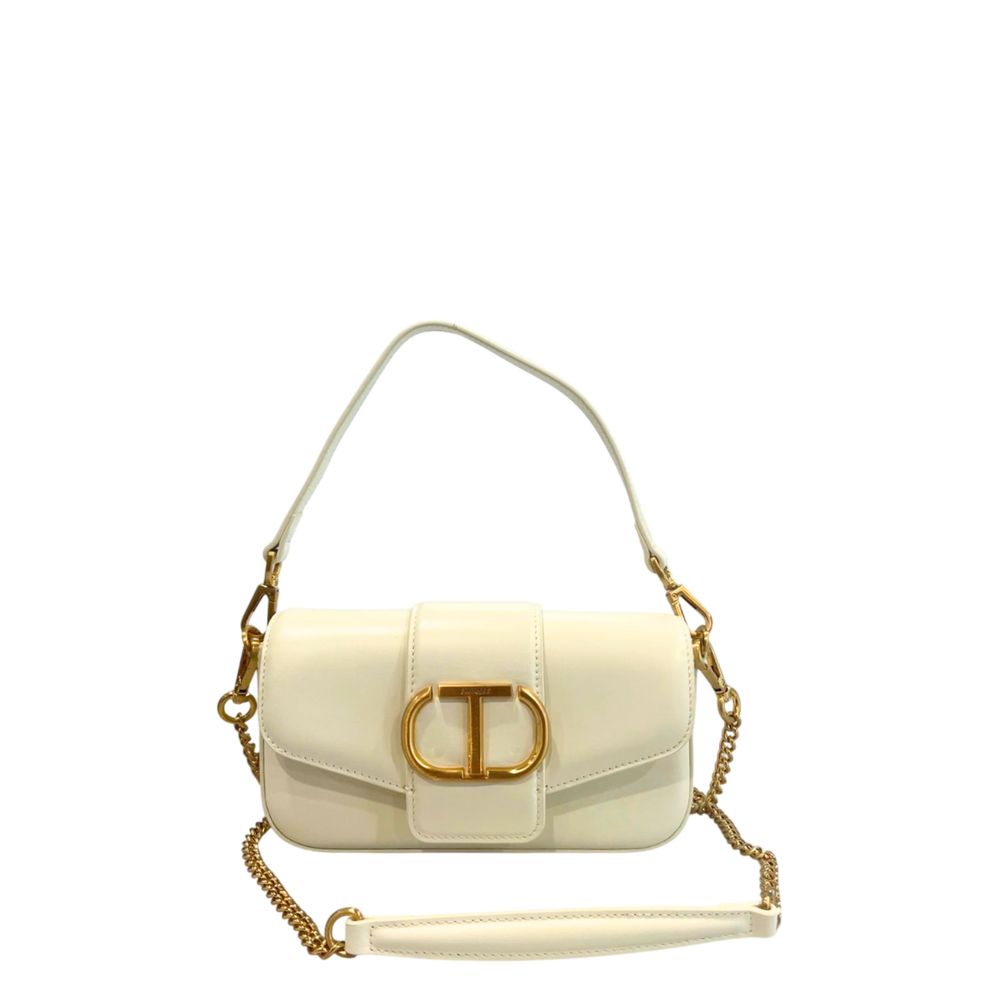 Twinset White Polyethylene Clutch Bag