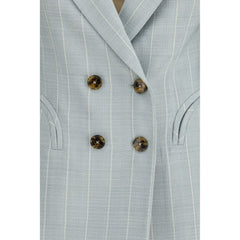 Blazé Milano Blue Viscose Blazer