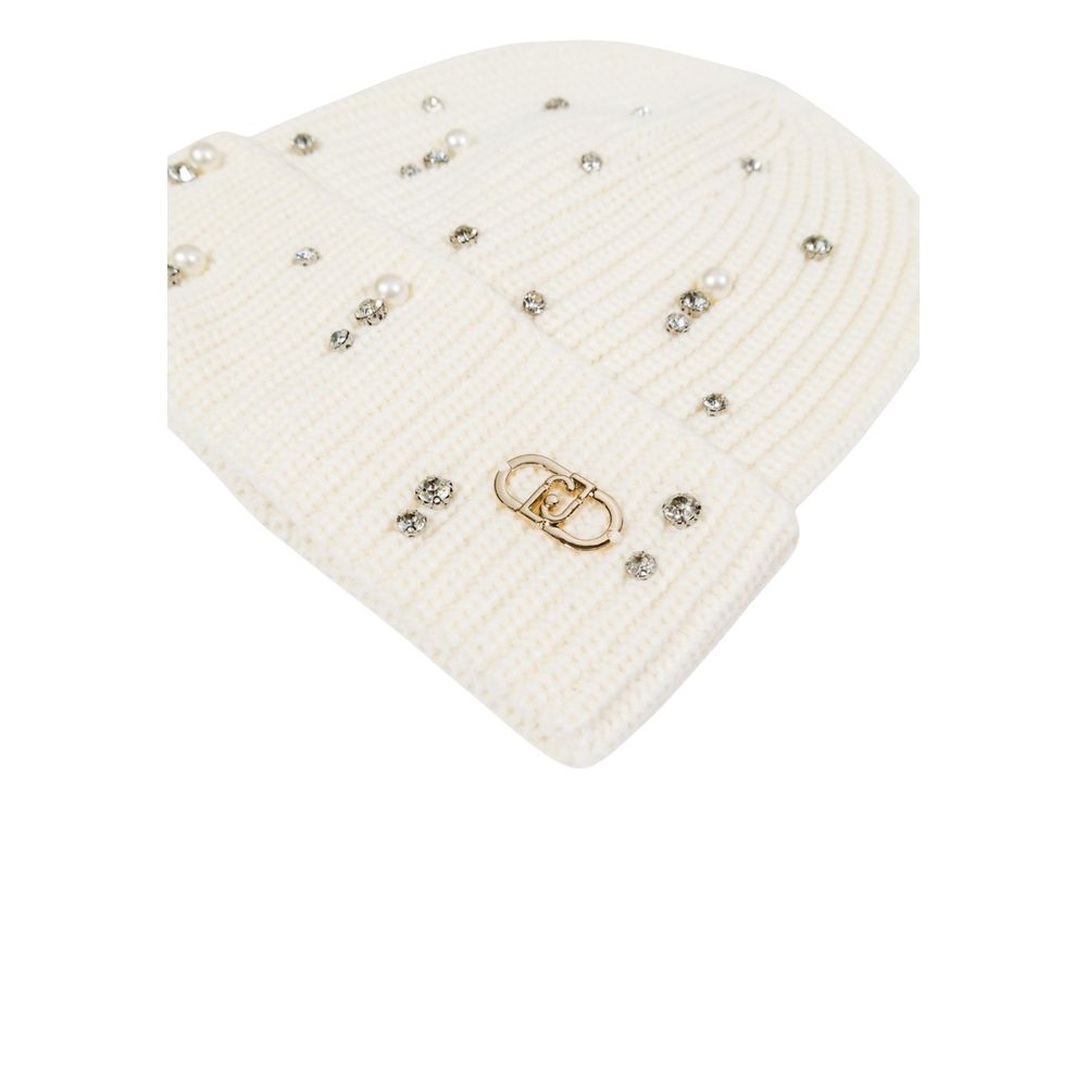 Liu Jo White Polyacrylic Cap (Baseball Hat)