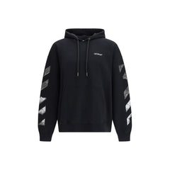Off-White Black Cotton Sweatshirt