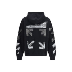 Off-White Black Cotton Sweatshirt