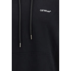 Off-White Black Cotton Sweatshirt