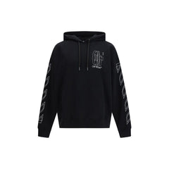 Off-White Black Cotton Sweatshirt