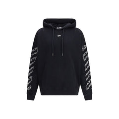 Off-White Black Cotton Sweatshirt
