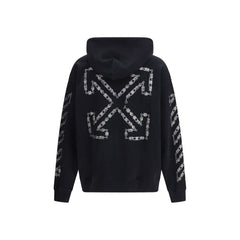 Off-White Black Cotton Sweatshirt