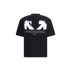 Off-White Black Cotton T-Shirt