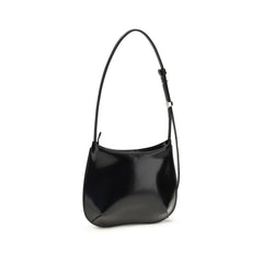 Jacquemus Black Calf Leather Bos Taurus Shoulder Bag