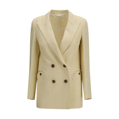 Blazé Milano Beige Linen Blazer