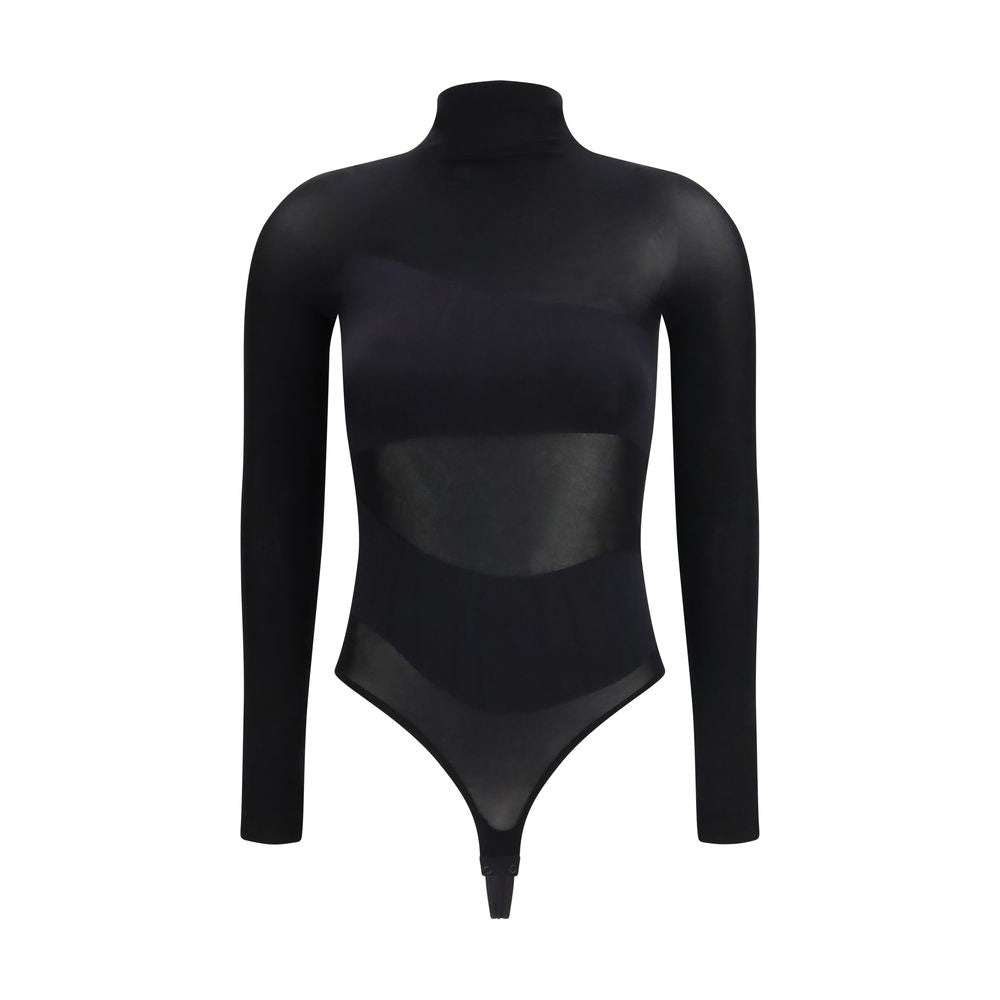 Wolford Black Polyamide Bodysuit