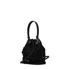 Prada Black Fabric Handbag