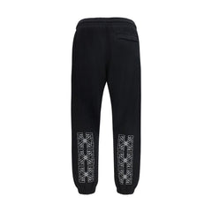 Off-White Black Cotton Joggers (Workout Pants)
