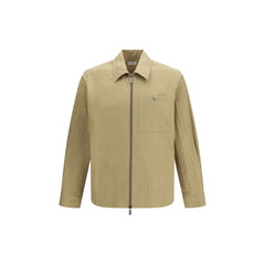 Burberry Beige Cotton Jackets And Coat