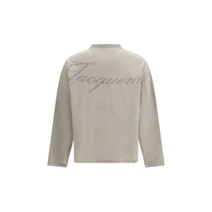 Jacquemus Gray Cotton Long Sleeve T-Shirt