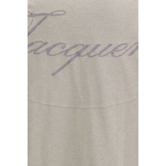 Jacquemus Gray Cotton Long Sleeve T-Shirt