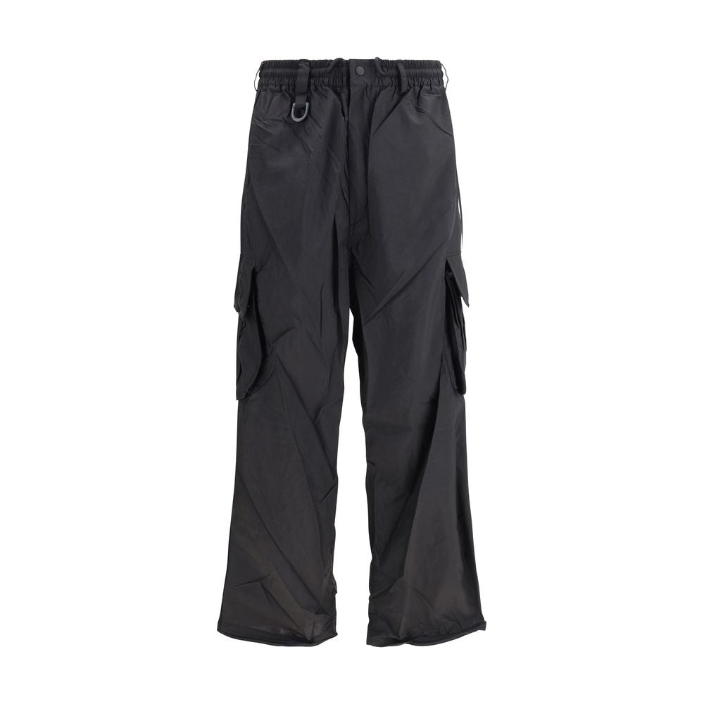 Y-3 Black Polyamide Cargo Pants