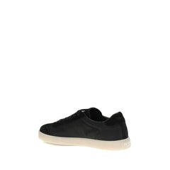 Prada Black Polyamide Low Top Sneakers