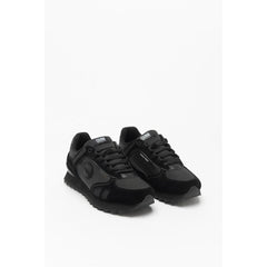 Colmar Black Leather Athletic Sneakers