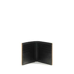 Valentino Garavani Black Calf Leather Bos Taurus Wallet