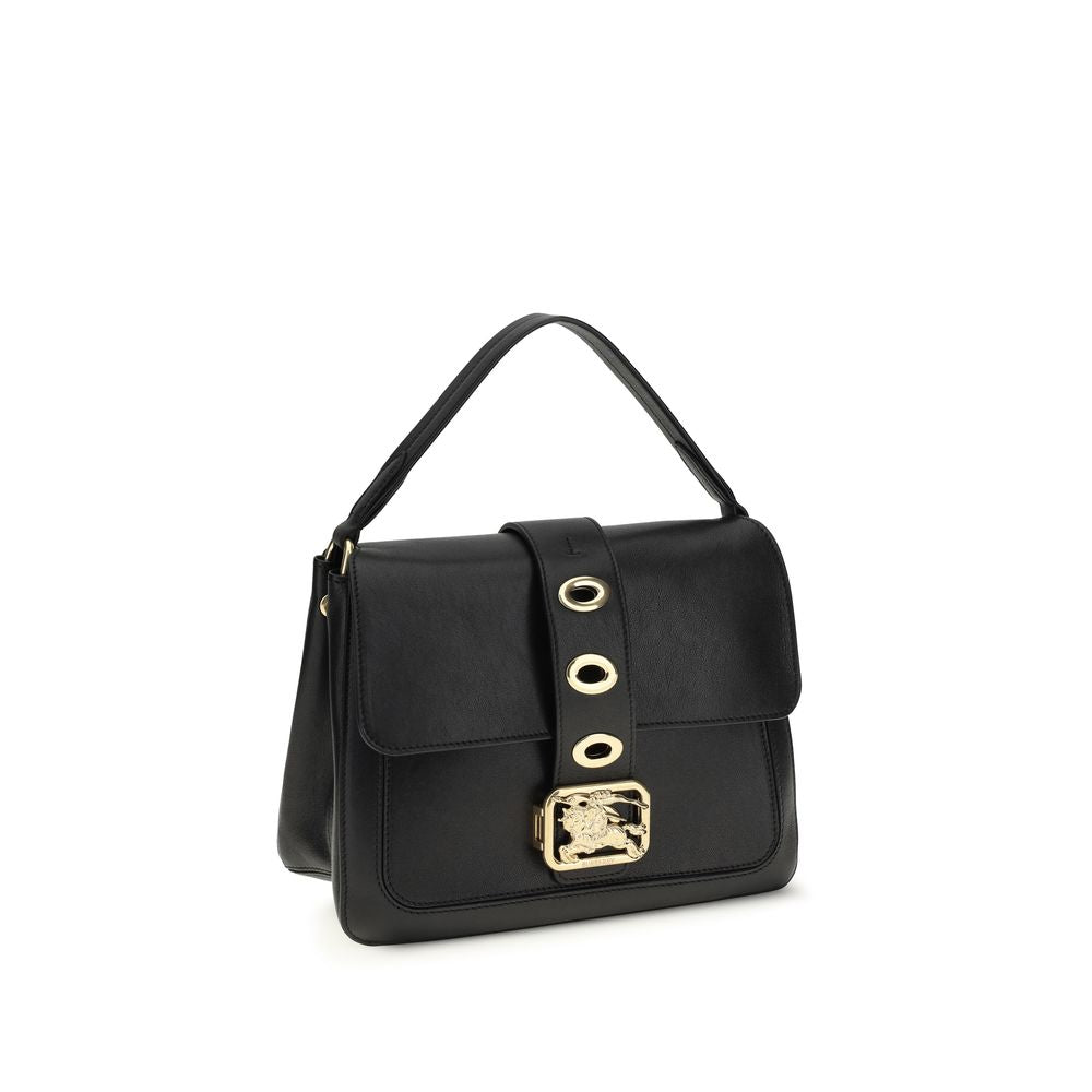Burberry Black Lamb Ovis Aries Aries Shoulder Bag