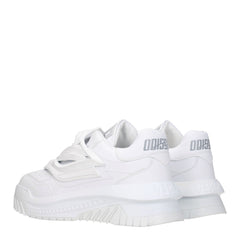 Versace White Leather Sneakers - EU43/US10