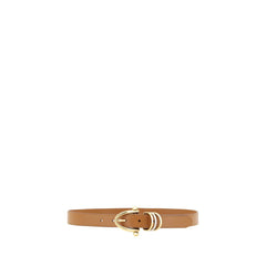 Chloé Beige Calf Leather Bos Taurus Regular Belt