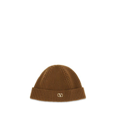 Valentino Garavani Brown Cashmere Beanie
